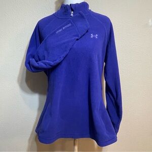 Under Armour Women's purple Fleece Top